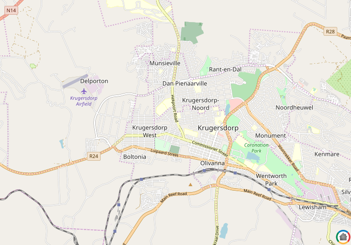 Map location of Quellerie Park